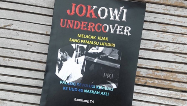 Buku Jokowi Undercover tidak bisa dipertanggungjawabkan