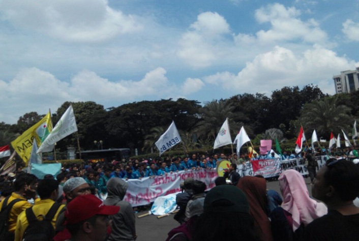 Aksi Bela Rakyat 121 Berlangsung Damai