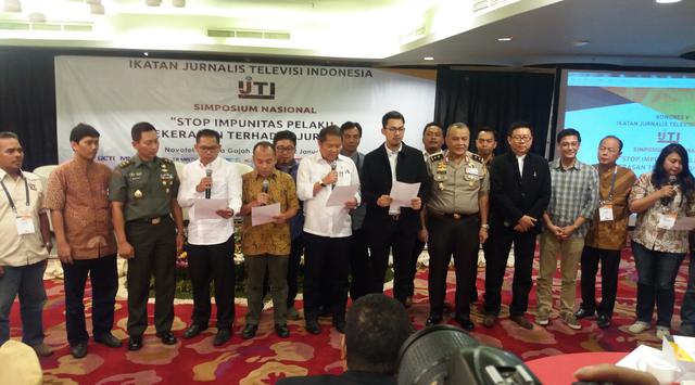 Hari ini, Menkominfo, IJTI, Dewan Pers dan KPI Deklarasi Perangi Hoax