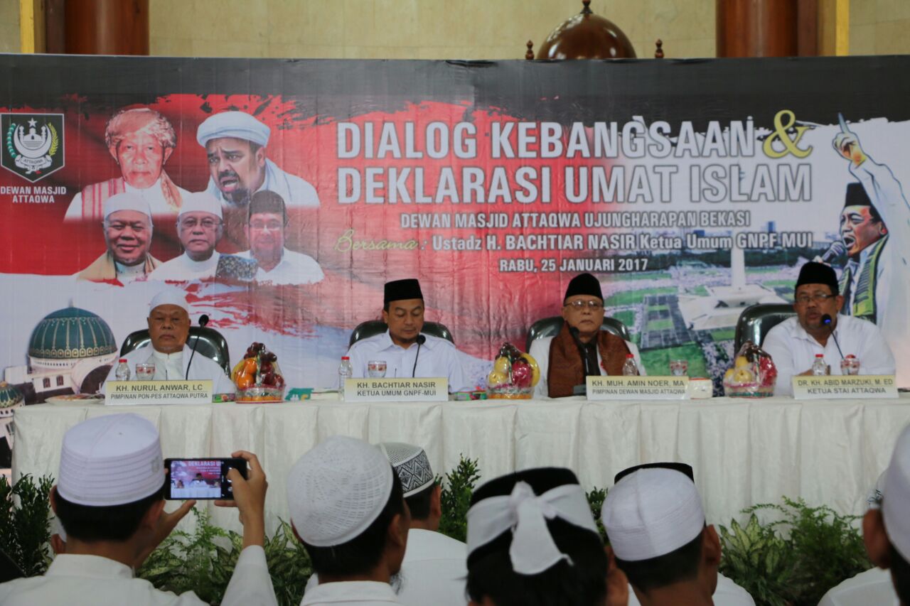 Dialog Kebangsaan dan Deklarasi Umat Islam diikuti Ribuan Jamaah