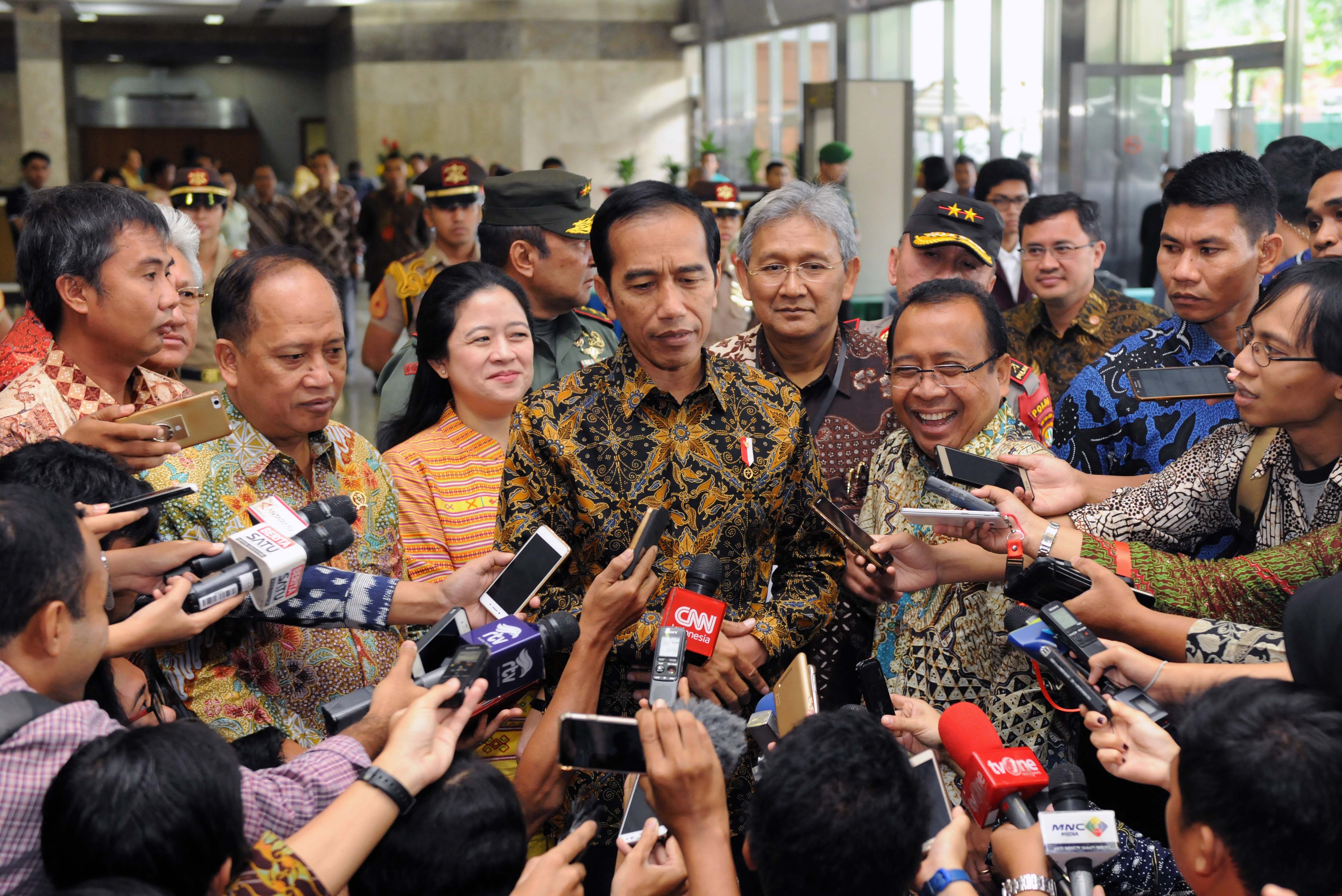 Soal Penyadapan SBY, Jokowi: Itu Isu di Pengadilan, Tanyakan Yang Berbicara