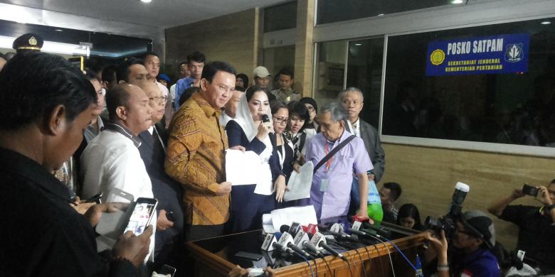 Pengacara Ahok Laporkan Saksi Pelapor Kasus Penistaan Agama