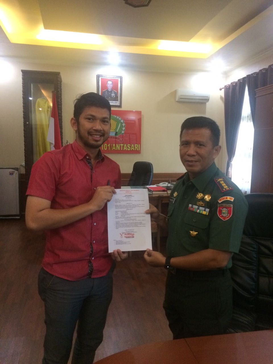 Korem 101 Antasari Banjarmasin Siap Backup Gempita  Tanam Jagung