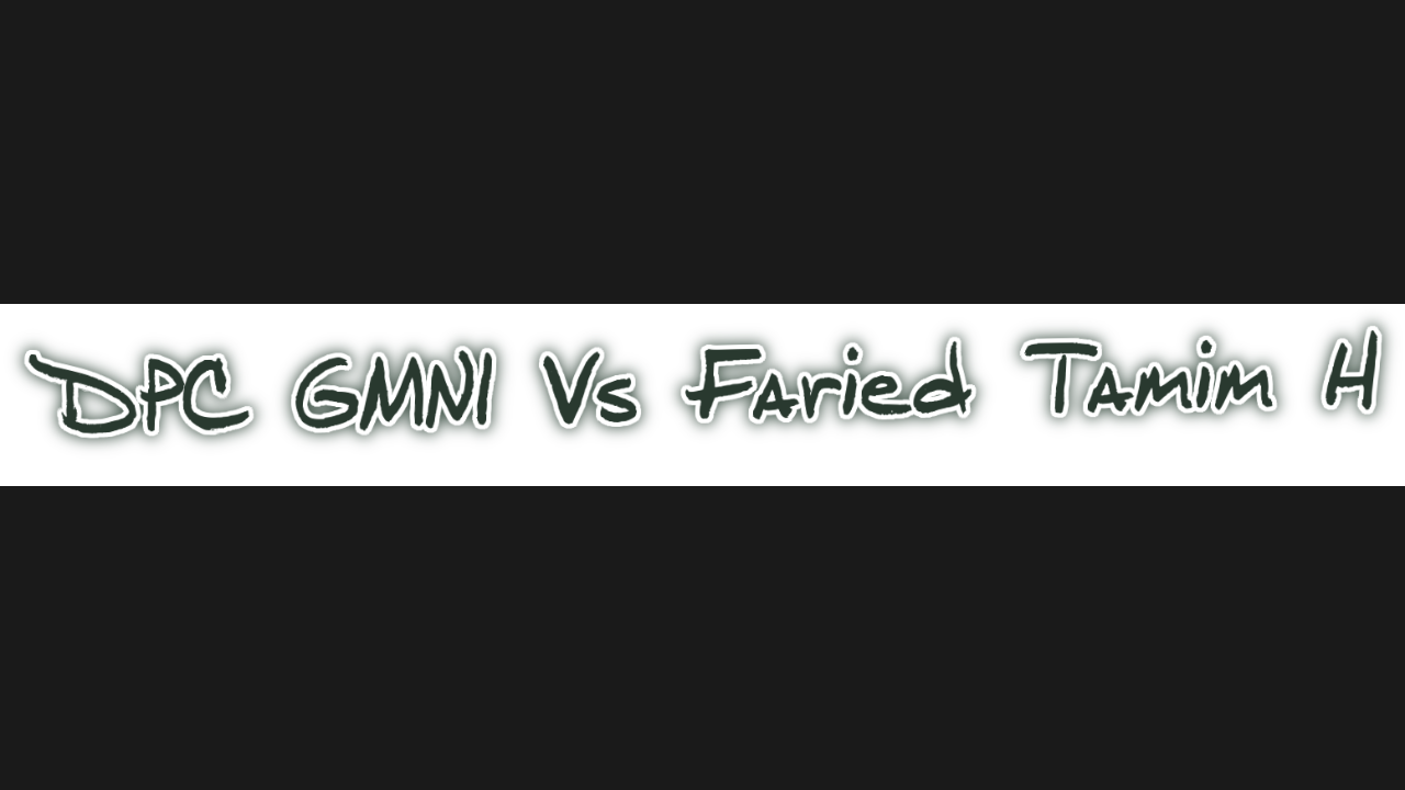 Konflik Faried Tamim H Vs DPC GMNI, Berikut Hasilnya.
