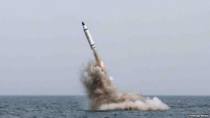 Pentagon Kutuk Ujicoba Rudal Balistik Korut