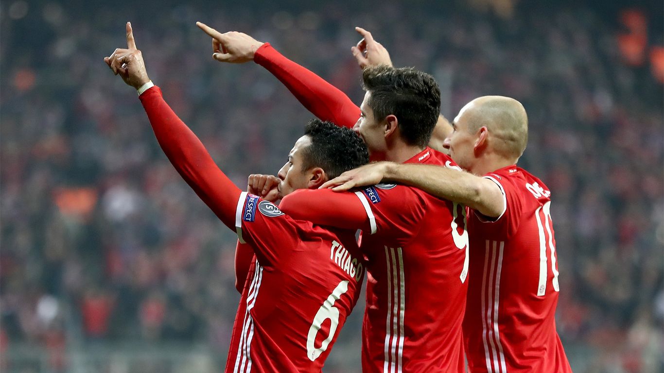 Bayern Munchen gunduli Arsenal di Allianz Arena