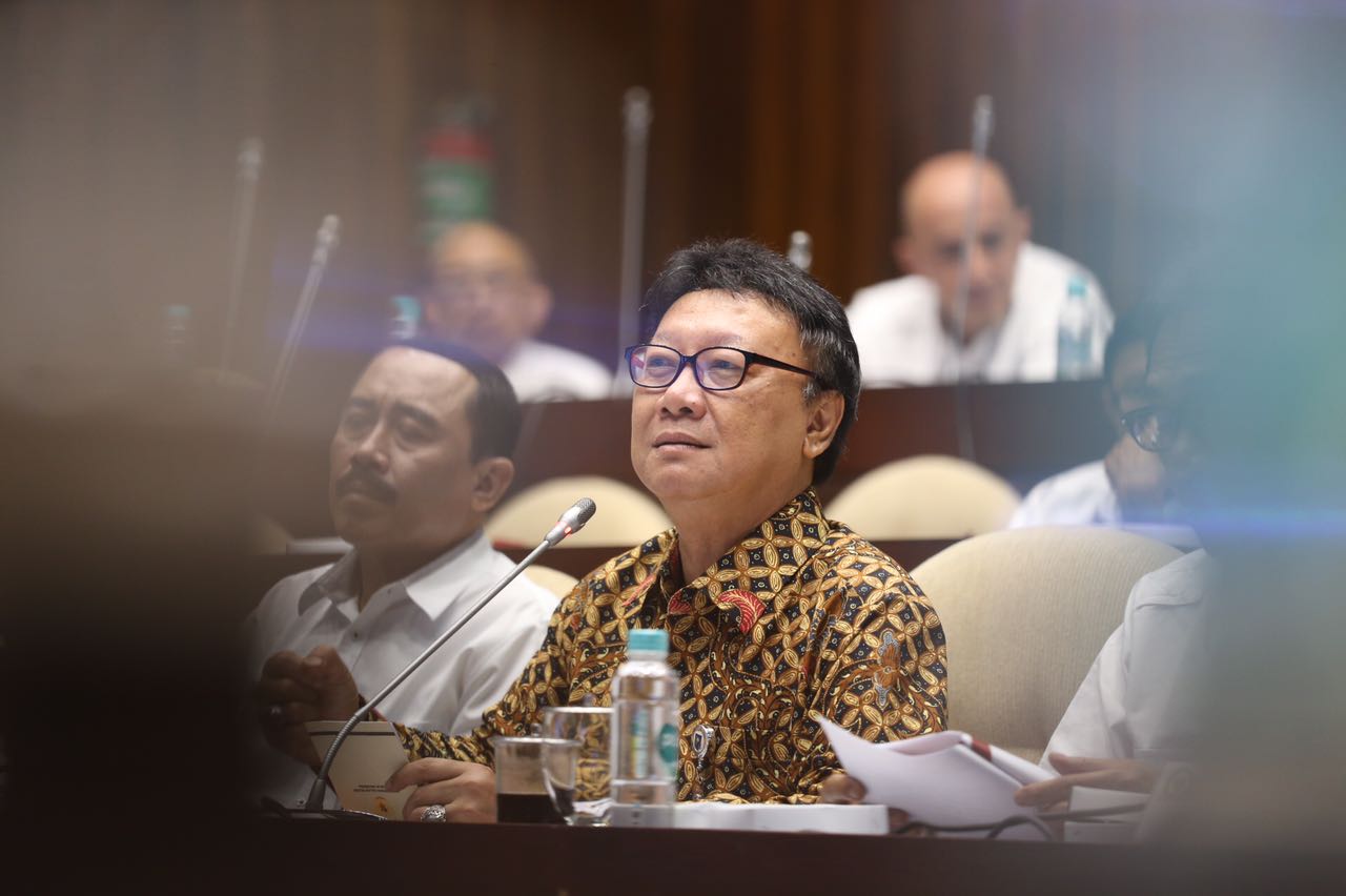 Soal Pemberhentian Ahok, Mendagri tunggu Keputusan Pengadilan