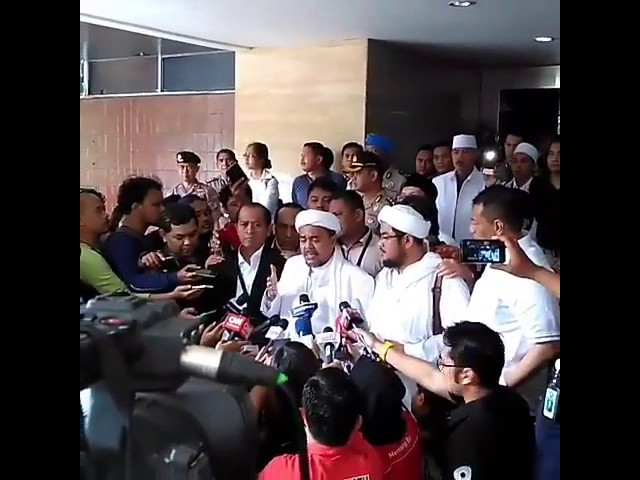 Habib Rizieq: Ahok Harus Ditahan Karena Berpotensi Melarikan Diri