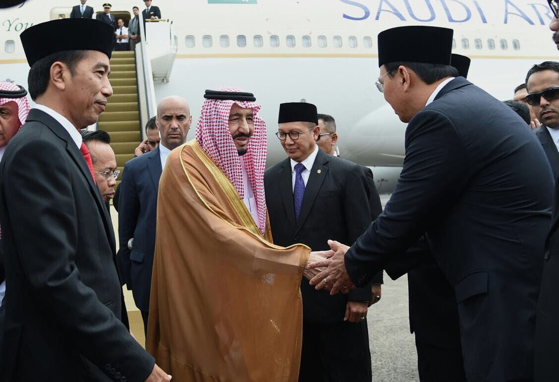 Terbukti: “Islam Tidak Rasis” Terdakwa Penista Agama Sambut Raja Salman