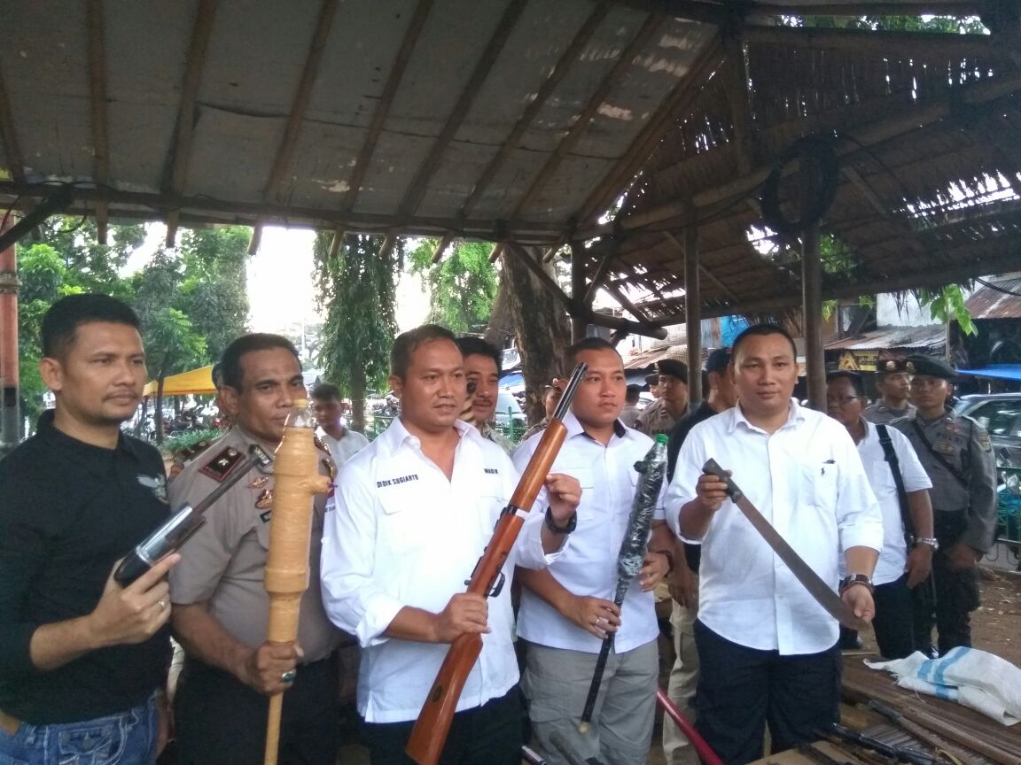 Polisi Temukan Alat Hisap Narkoba Di Lokasi Tawuran Manggarai