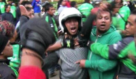 Polisi tetapkan Tiga Tersangka Terkait Pertikaian Ojek Oline vs Sopir Angkot