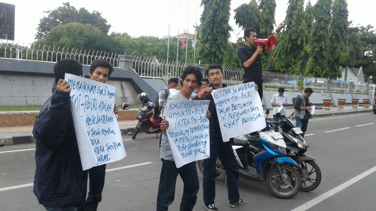 Aksi Solidaritas untuk Nasib TNI-POLRI Kembali Digelar
