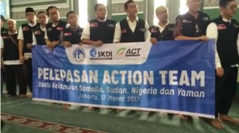 ACT Lepas Tim SOS Guna Bantu Atasi Kelaparan di Beberapa Belahan Negara