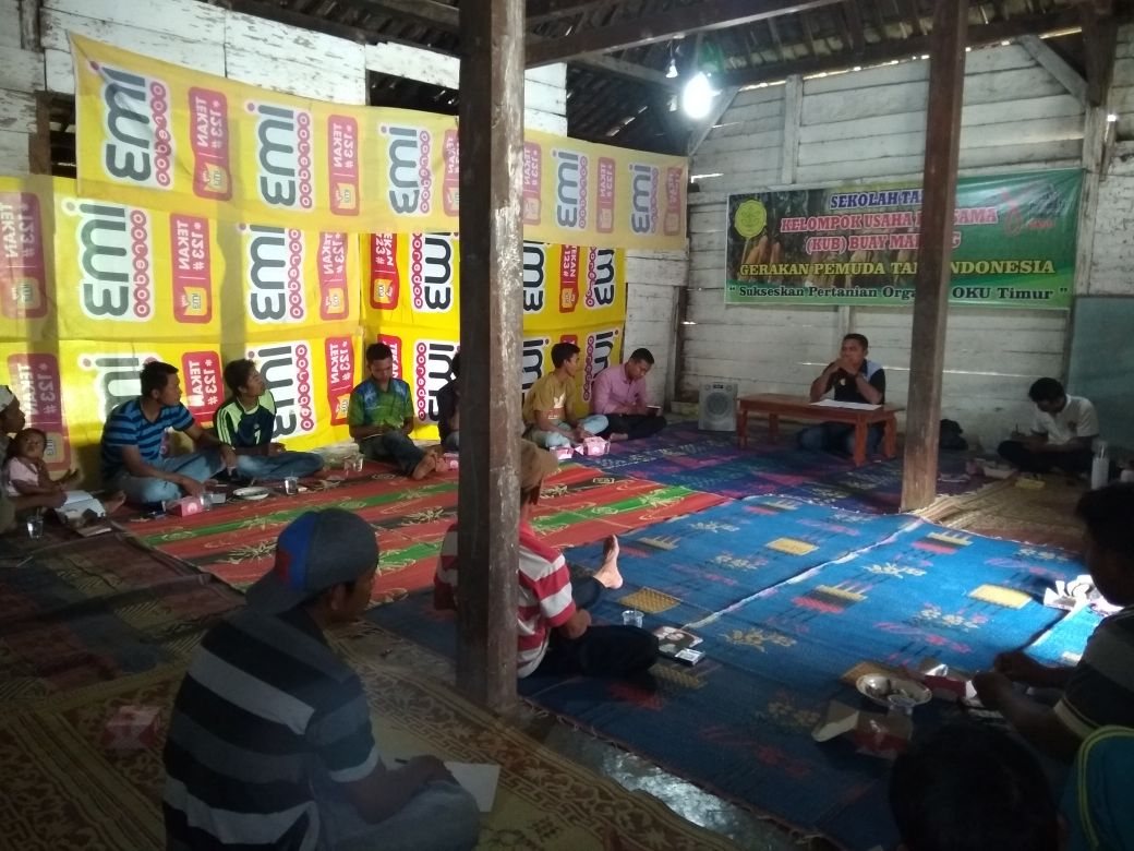 Akhir Tahun, GEMPITA OKU Timur Gelar Sekolah Tani