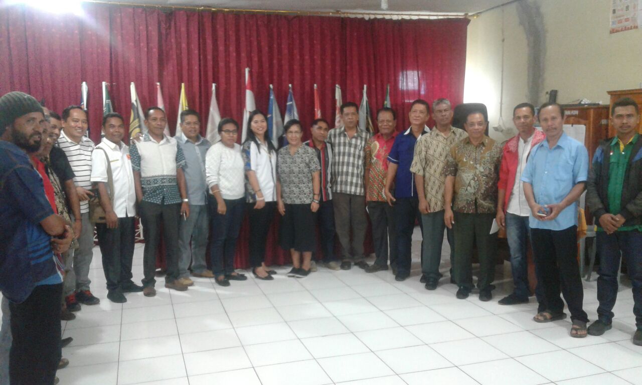 KPU BELU MEMBERIKAN SOSIALISASI VERIFIKASI PARPOL