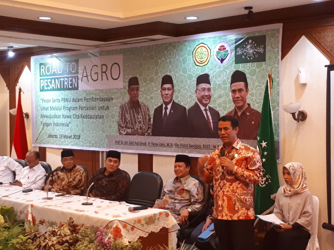PBNU Apresiasi Kinerja Kementan Tingkatkan Kesejahteraan Ummat