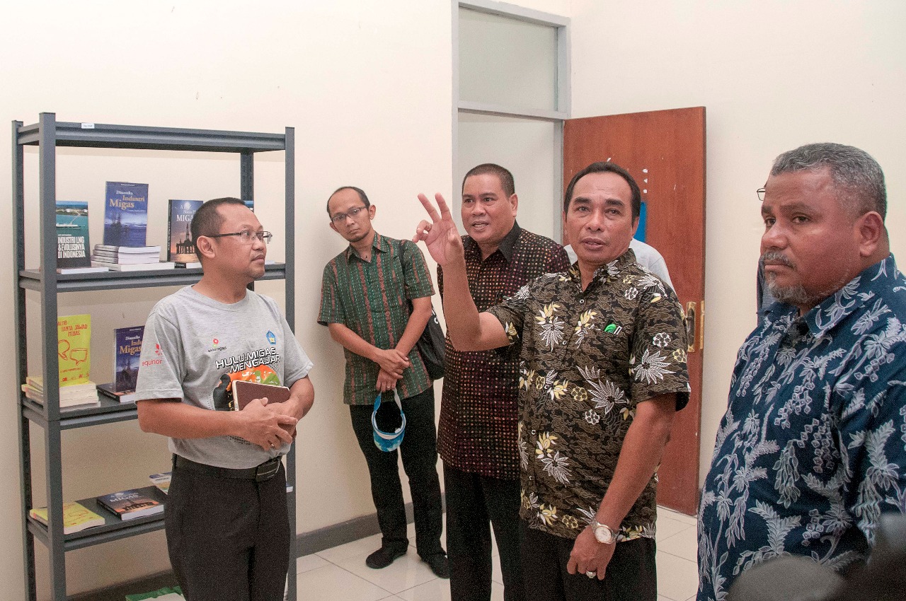 Industri Hulu Migas Buka Migas Corner di Unpatti