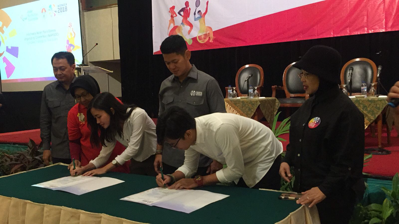 Training Volunteer, INAPGOC Siap digelar Test Event Asian Para Games 2018