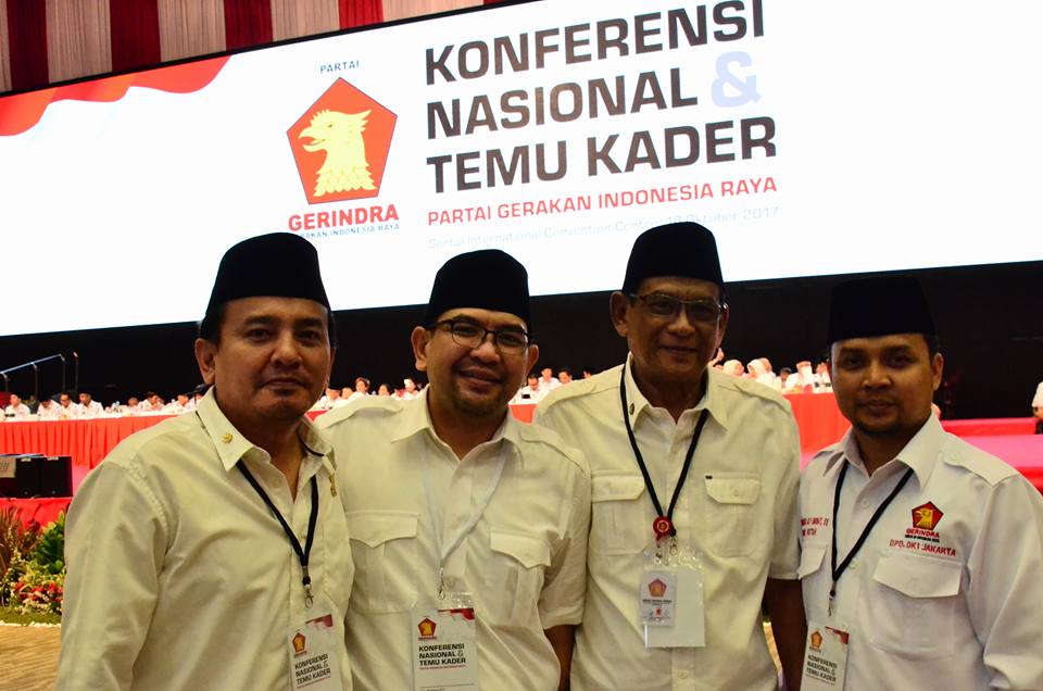Gerindra DKI Gelar Konsolidasi Partai di Tingkat Elektoral