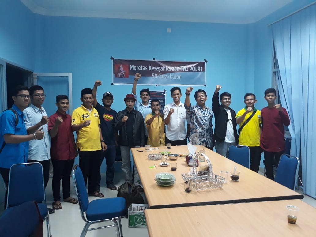 DPRD Sumbar dan Aktivis Kota Padang Kompak Dukung Gerakan KITRA TNI POLRI