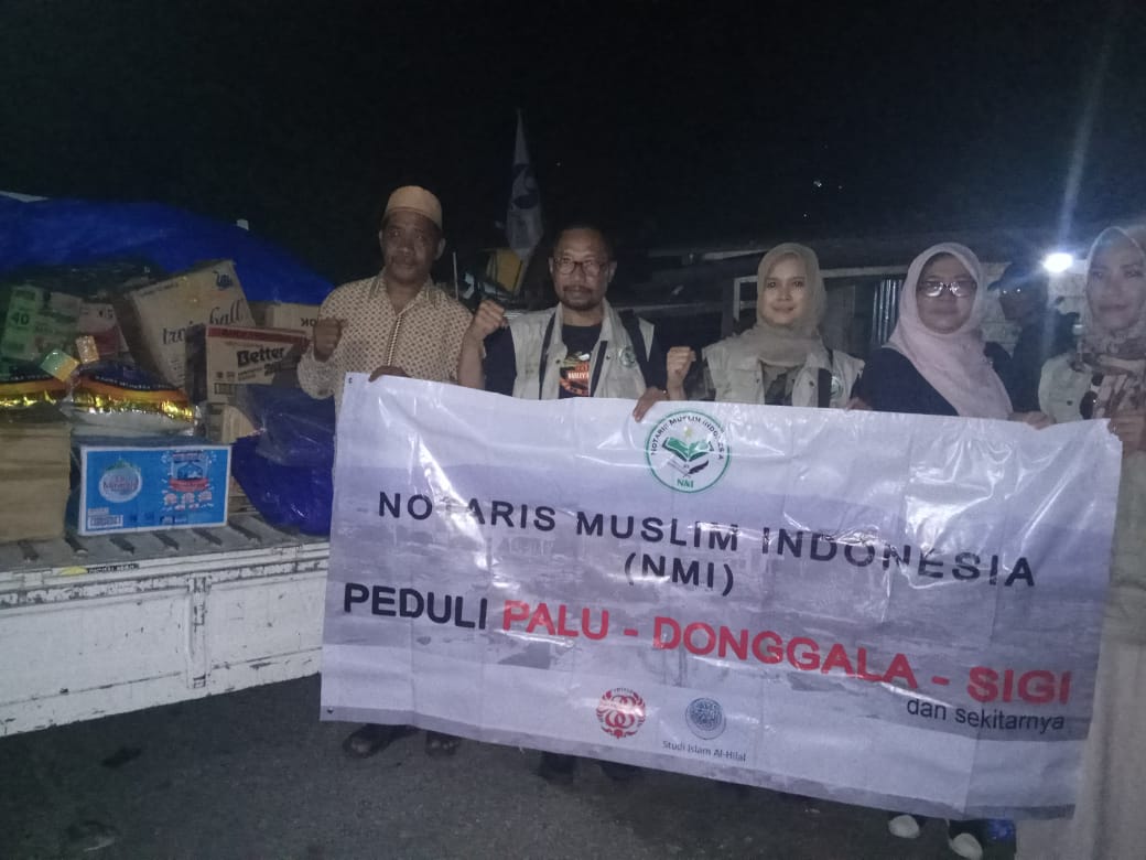 Notaris Muslim Indonesia Terjun ke Wilayah Bencana