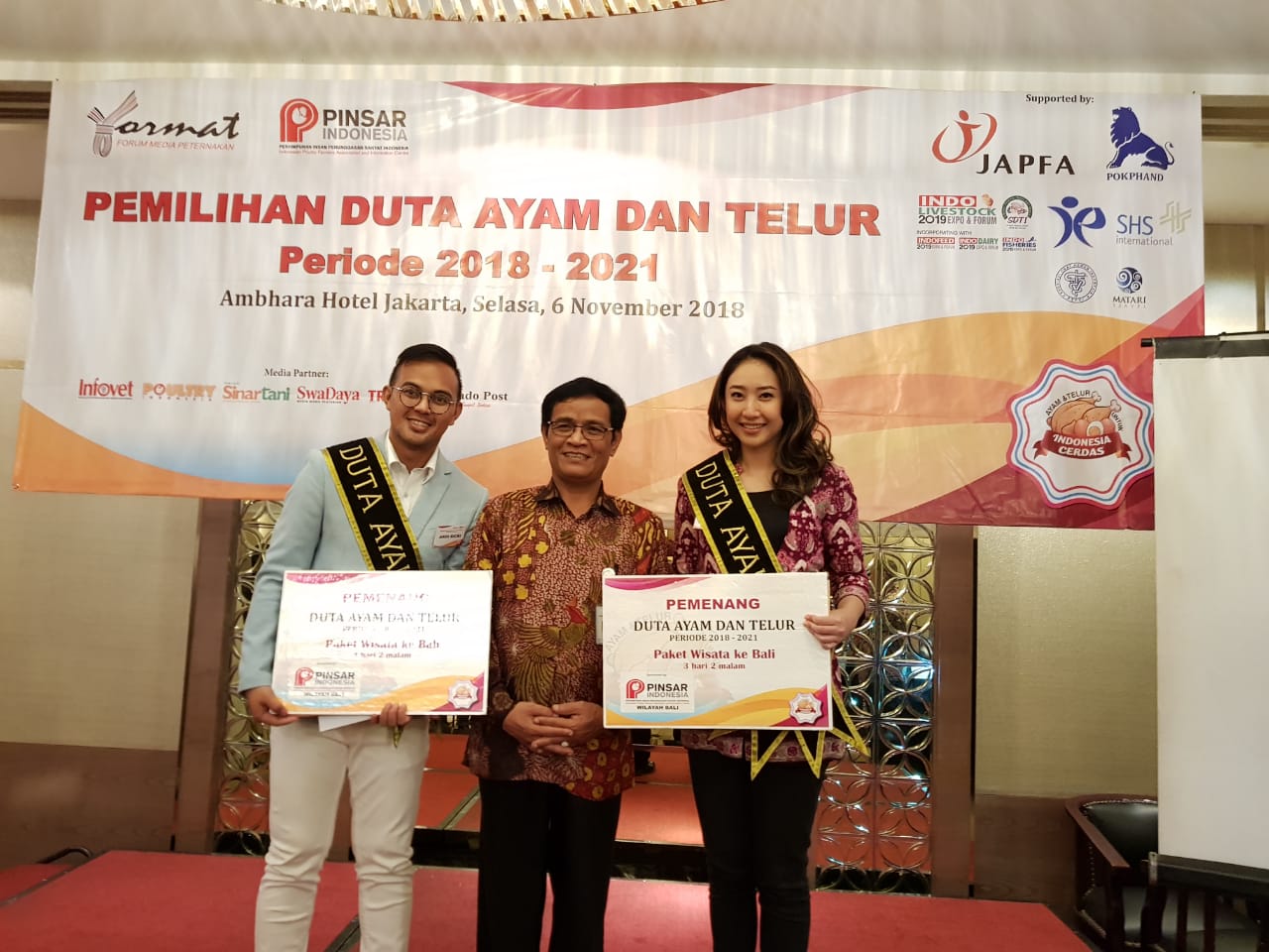 Resmi, Duta Ayam dan Telur Periode 2018-2021, Kementan Dorong Konsumsi Protein Masyarakat