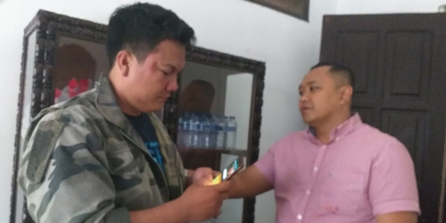 Oknum Pengurus DPC Gerindra Sukabumi Pukul Wartawan
