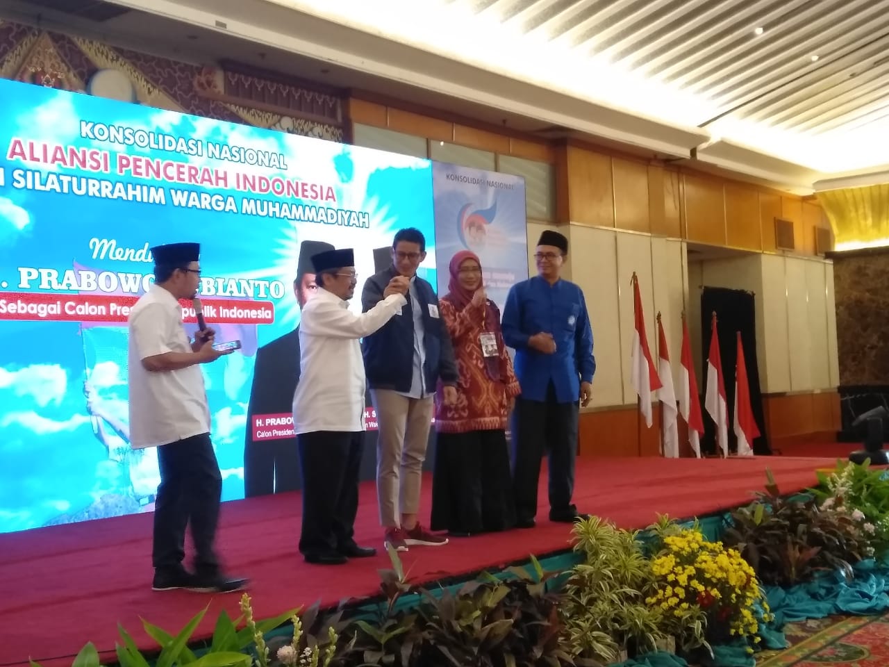 Sandi Gembira Didukung Eksponen Muhammadiyah