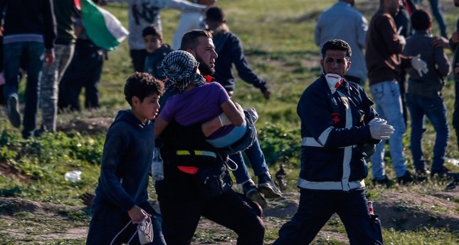 Seorang Demonstran Palestina Terbunuh oleh Peluru  Israel