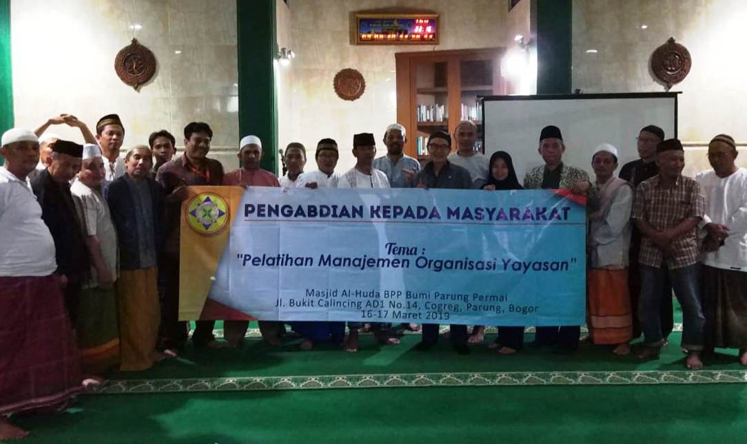 PKM Unpam Gelar Pelatihan Manajemen Masjid