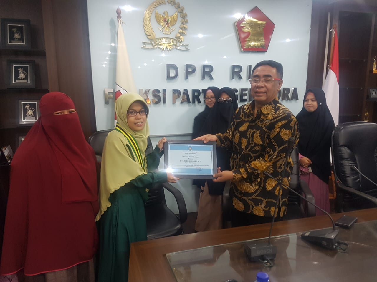 Tolak RUU P-KS, PII Wati Datangi Fraksi Gerindra