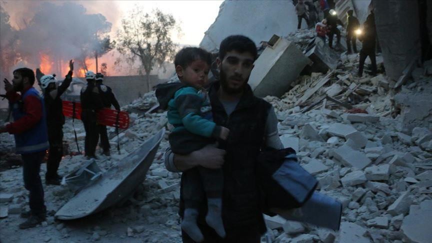 Serangan Rusia Bunuh 5 Warga Sipil di Idlib