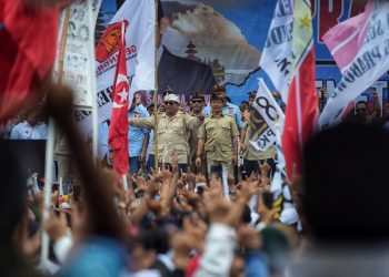 Kampanye di Bali, Prabowo Tegur Pendukung yang Jelekkan Jokowi
