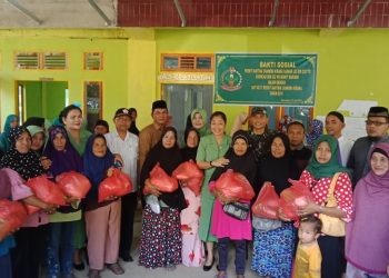 Persit Kartika Candra Kirana Kodim 0307 Tanah Datar Gelar Aksi Sosial