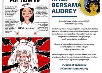 Perisakan Anak Guncang Publik, #JusticeForAudrey Jadi Trending Topik