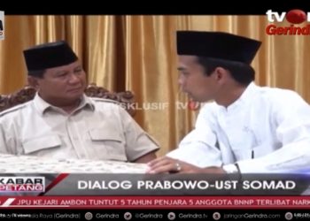 Transkip Dialog Ustadz Abdul Somad dan Prabowo Subianto