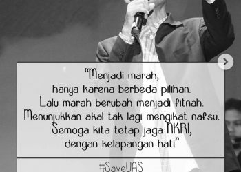 Difitnah, UAS: Serahkan Kepada Allah