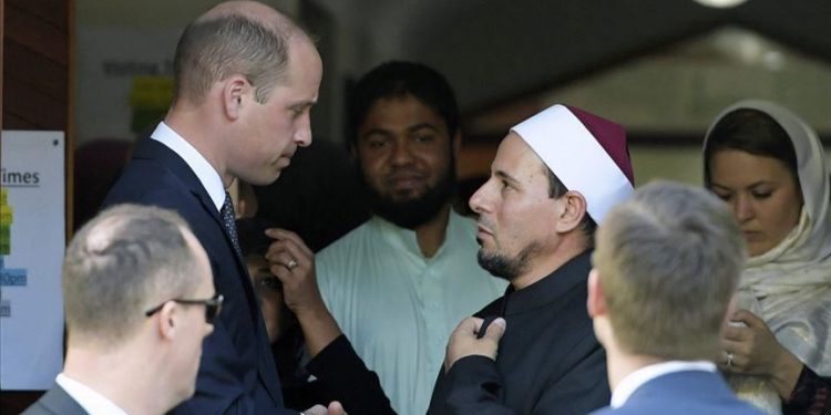 Pangeran William Berkunjung ke Masjid Christchurch