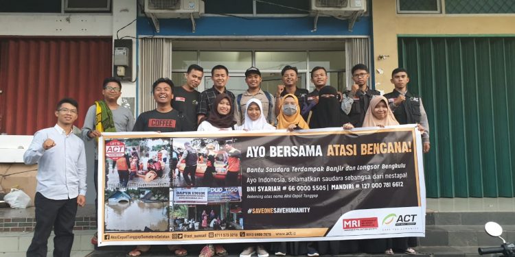 MRI Kirim Ratusan Relawan ke Bengkulu