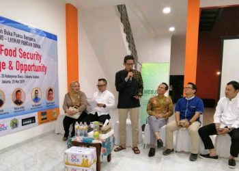 Sandiaga Resmikan Pengurus Laskar Pangan Dunia
