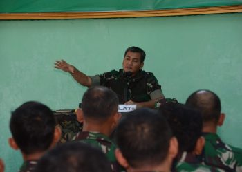 Antisipasi Gangguan Keamanan Dan Bencana Alam, Posko I Kodim 0306/50 Kota Gelar Latihan