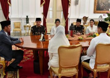 Lebaran AHY Silaturahmi ke Jokowi