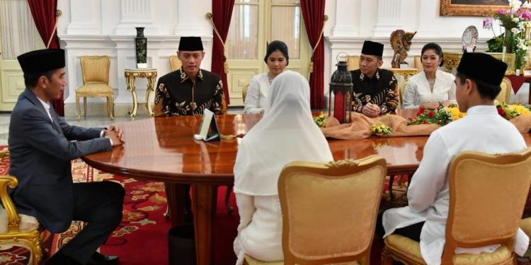 Lebaran AHY Silaturahmi ke Jokowi