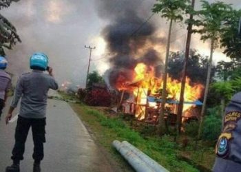 Aparat Gabungan Redam Bentrok Warga di Buton