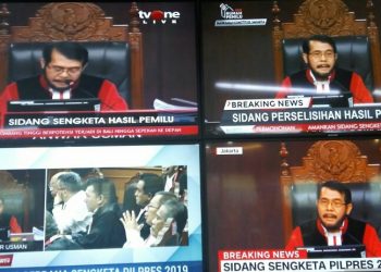MK Gelar Sidang Sengketa Pilpres 2019