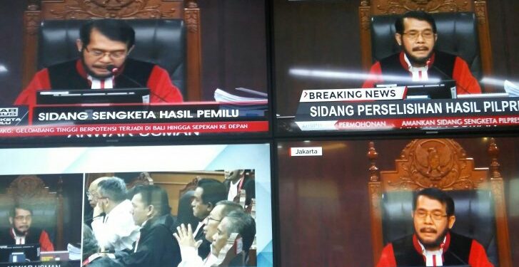 MK Gelar Sidang Sengketa Pilpres 2019