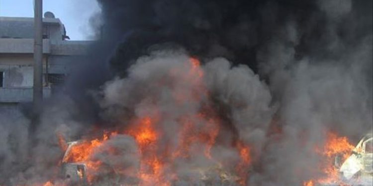 Bom Meledak di Truk Bensin, Tewaskan  8 orang di Afrin Suriah