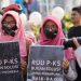 Aksi Simpatik Warga Tolak RUU P-KS di Bundaran HI