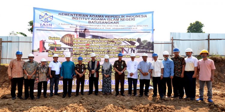 IAIN BATUSANGKAR KEMBALI BANGUN GEDUNG AUDITORIUM DAN PUSAT KEGIATAN MAHASISWA