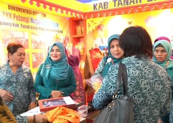 Sulaman Kapalo Samek UP2K PKK Nagari Situmbuak Tanah Datar Laku Terjual, TPPKK Provinsi Bali Ingin Belajar